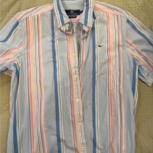 Vineyard Vines Men's Multicolor Striped Shirt